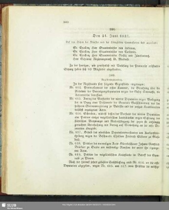 [Sitzungen 106-110]