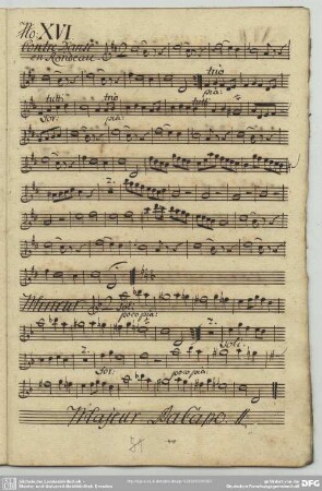 16. Anonymus, Contredanses, D-Dur