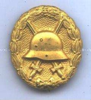 Verwundetenabzeichen in Gold