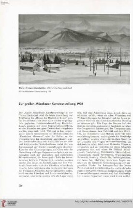 51: Zur großen Münchener Kunstausstellung 1936