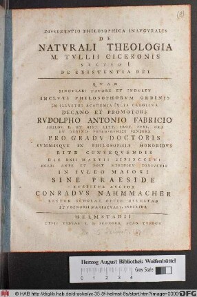 De Existentia Dei