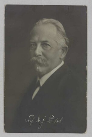 Prof. Dr. J. Partsch [Leipziger Professoren-Serie]