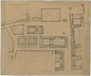 Bestelmeyer, German; Schneidemühl; Bebauungsplan - Erdgeschoss (Grundriss)