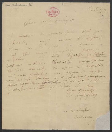 Brief an E. T. A. Hoffmann : 23.03.1820