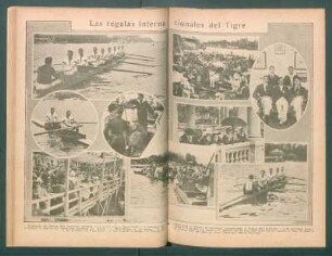 Las regatas internacionales del Tigre - [Ilustración]