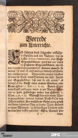 Vorrede zum Unterrichte.