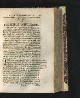 Tit. XIV. De Heredibus Instituendis.