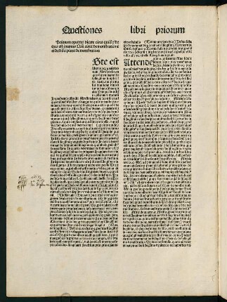 1v-33r, Questiones libri priorum Aristotelis