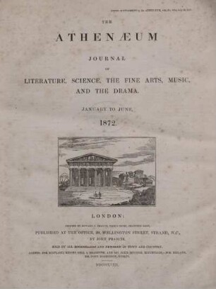 1872,1: The Athenaeum