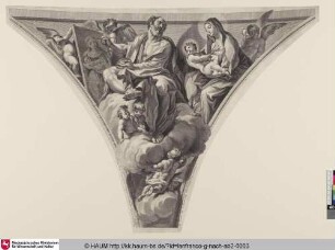 [Der Evangelist Lukas als Maler der Madonna]