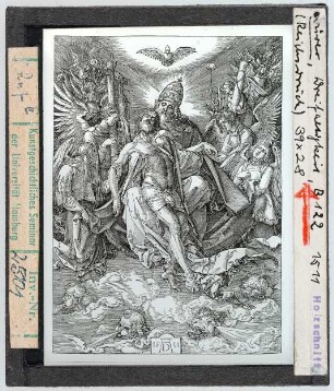 Albrecht Dürer: Dreifaltigkeit Gnadenstuhl, B. 122
