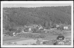 Diesbar-Nieschütz. Blick auf Diesbar - Nieschütz
