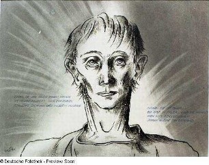Männliche Einzelfigur, Bildzentral