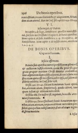 De Bonis Operibus. Caput octavum.