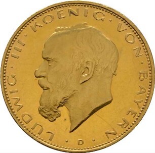 Münze, 20 Mark, 1914
