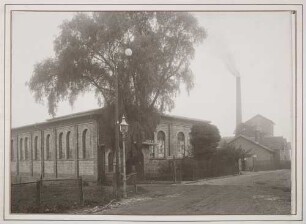 Zechenansicht - Tagesanlagen des Bergwerks in Ensdorf