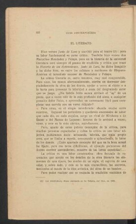 El literato