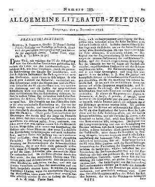 Medical Society : Merkwürdige Abhandlungen der zu London 1773 errichteten Medizinischen Gesellschaft. Bd. 3. Altenburg: Richter 1794