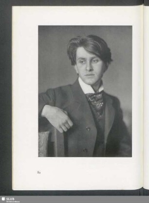 Friedrich Gundolf. Jugendbildnis