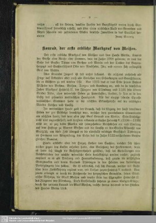 Konrad, der erste erbliche Markgraf von Meißen