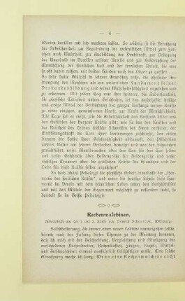 Rechenmaschinen