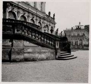 Dresden, Zwinger, Terrasse