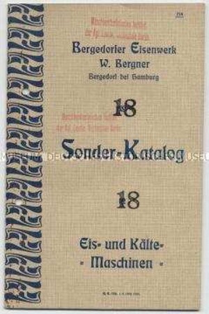 Sonder-Katalog Eis- und Kältemaschinen
