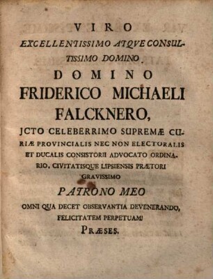 Diss. ... de ortu et propagatione hominum