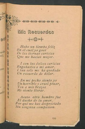 Mis recuerdos
