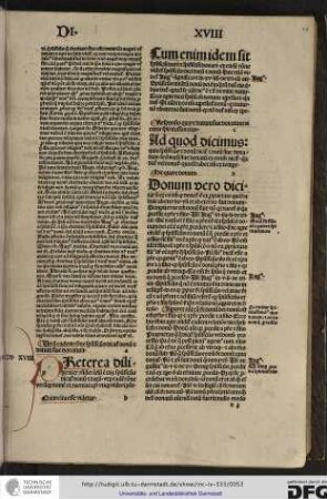 Preterea diligenter considerandum est cum spiritussanctus dicatur donum et datum utrum eadem ratione utrumque nomen eius conveniat...