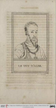 Le duc d'Albe