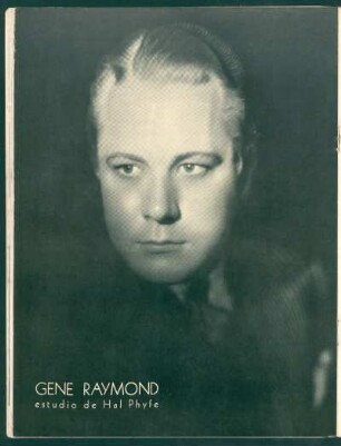 Gene Raymond - Estudio de Hal Phyfe