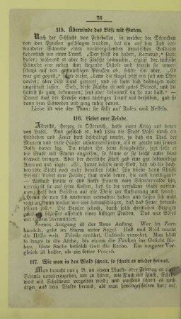 117. Wie man in den Wald schreit, so schreit es wieder heraus