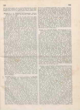 326-327 [Rezension] Pfarrleben in einem Gebirgsdorfe