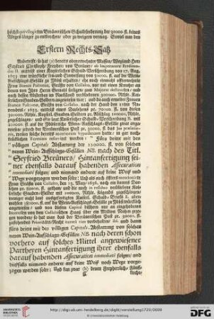 Erstern Rechts-Satz