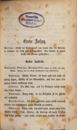 Gesammelte dramatische Werke, 24. Pflichtgetreu. Reden muß man. Plautus und Terenz. Achtzehnhundertdreizehn