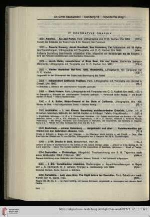 17. Dekorative Graphik