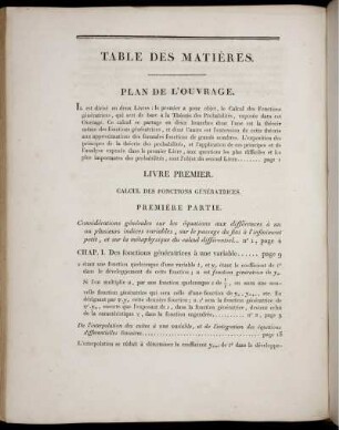 Table Des Matières.