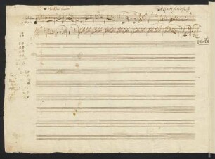 Kontretänze. Auszüge. Arr; orch; B-Dur; KV 462/5; KV (448b/5)