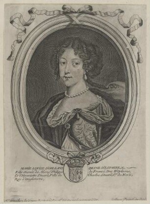 Bildnis der Marie Lovise d'Orleans