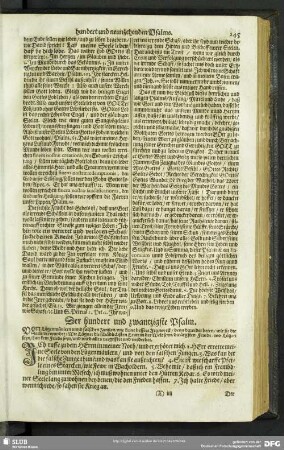 Außlegung des hundert und zwantzigsten Psalms