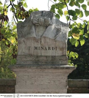Büste des Tommaso Minardi