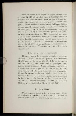 II. De oratione