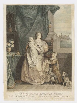 Henrietta Magnæ Britanniæ Regina