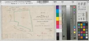Selm (Selm), Teilung der Ternschen Gemeinheit, Bbl. zu Bl. 1 Brouillonkarte Anteil des Spinne