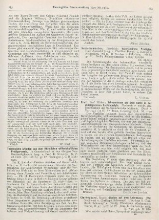 154 [Rezension] Frost, Walter, Schopenhauer als Erbe Kants in der philosophischen Seelenanalyse