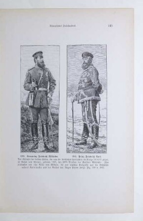 193. Kronprinz Friedrich Wilhelm. 194. Prinz Friedrich Karl