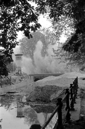 Sprengung Nauener Brücke