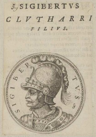 Bildnis von Sigbertvs, König der Franken