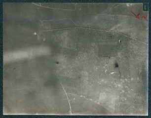Foto des Geländes nördlich von Souchez (Luftbild)